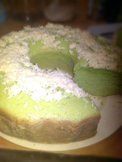 Foto resep Cake pandan tabur keju