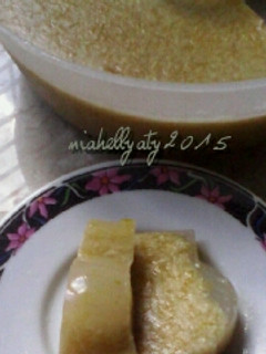 Foto resep puding labu/waluh nan lembut