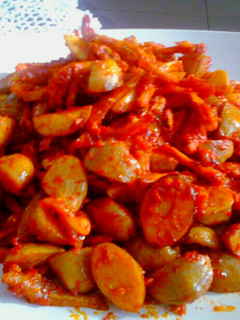 Foto resep JENGKOL TERI BALADO