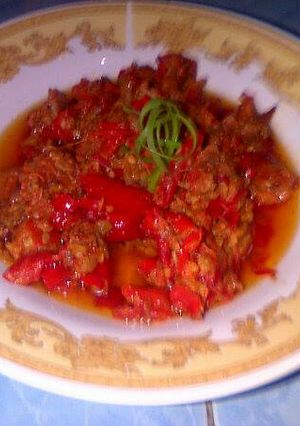 Foto resep uleg tempe mercon