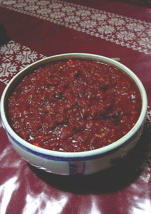 Foto resep Sambal Pedes Penyet Mas Angga