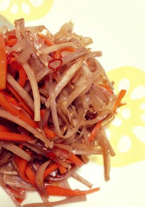Foto resep Sayuran tumis(きんぴらごぼう/Kinpira gobo)