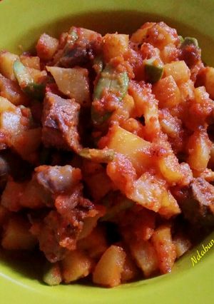 Foto resep sambel goreng kentang ati