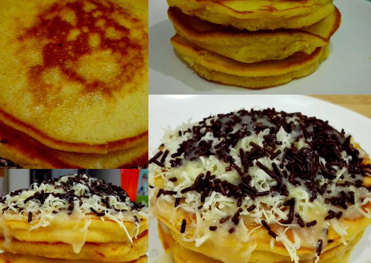 Cara menyiapkan Fluffy Pancake  Mudah