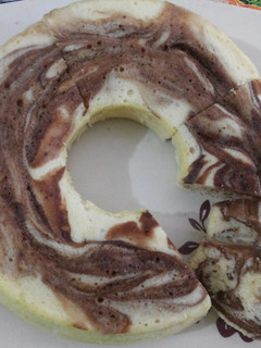 Foto resep Bolu Zebra Simple Steam