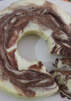 Foto resep Bolu Zebra Simple Steam
