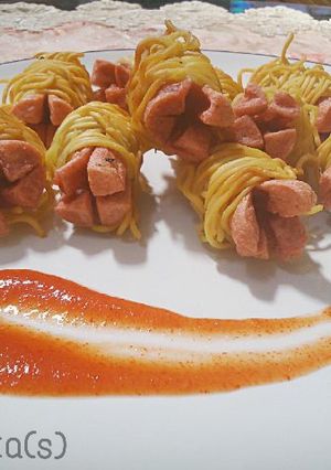Foto resep Sosis Gulung Mie