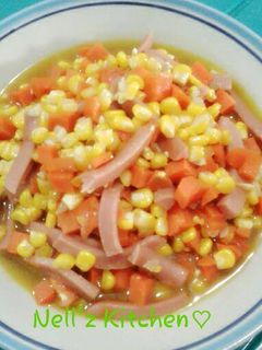 Foto resep Tumis Jagung wortel