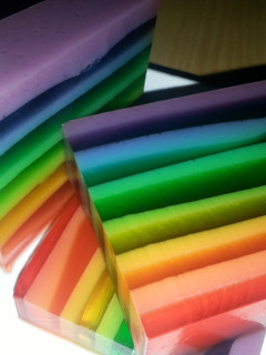 Foto resep Puding Iris Rainbow