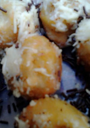 Foto resep Sweet potato ball cheezy