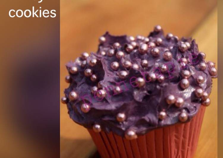 Resep FANCY CUPCAKE&ndash;Deep Purple, Enak Banget