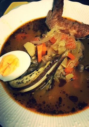Foto resep Soto Curry Sapporo(スープカレー/Soup curry)