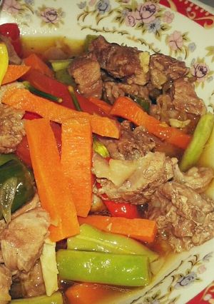 Foto resep Asem-asem Daging Meriah