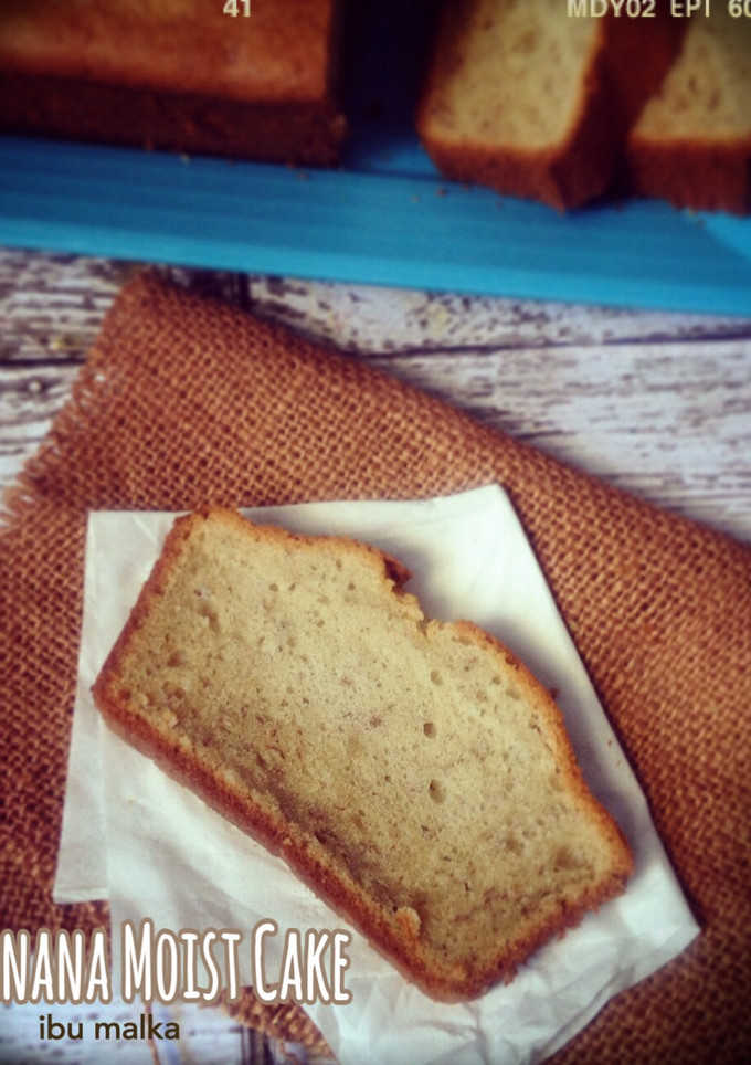 Foto resep Cake Pisang Lembut (banana moist cake)