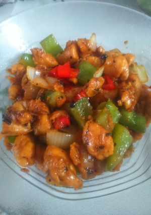 Foto resep ayam lada hitam