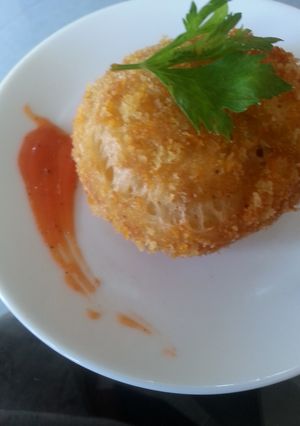 Foto resep Roti Goreng Isi Ayam Imuut