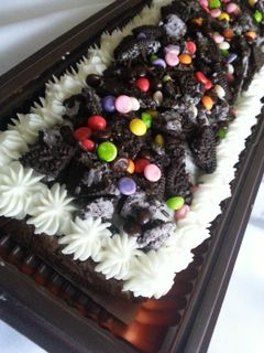 Foto resep Brownis Kukus Toping Oreo
