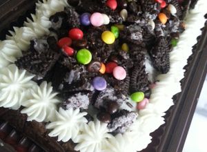 Foto resep Brownis Kukus Toping Oreo