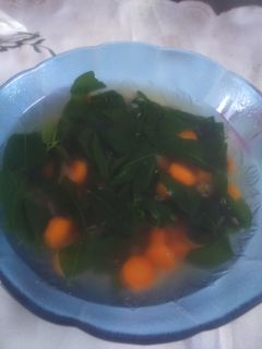 Foto resep Sayur bening kencur daun katuk