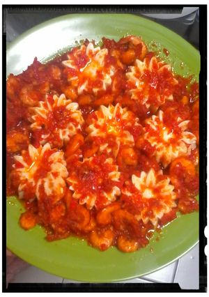 Foto resep balado udang campur telur matahari