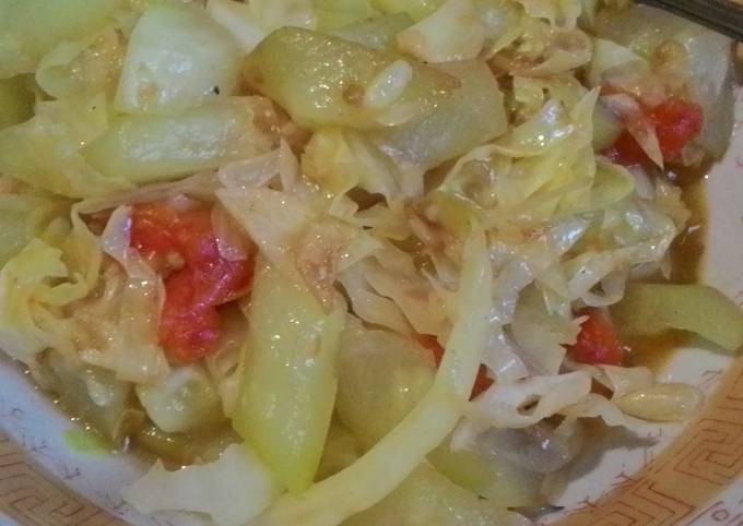 Resep Labu Putih Kuah Kol 20 menit oleh Wahda Ahmad - Cookpad