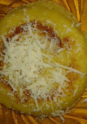 Foto resep Pancake Toping Cheese Milk