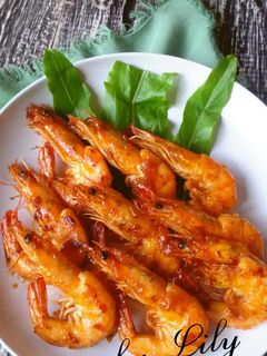 Foto resep Udang Bakar Madu