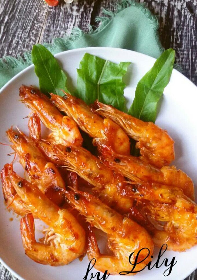 Foto resep Udang Bakar Madu