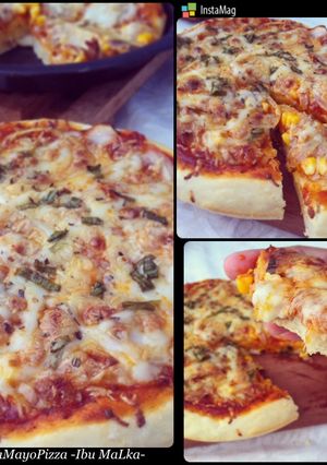Foto resep Spicy Tuna Mayo Pizza