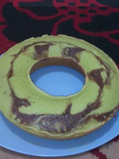 Foto resep Bolu Pandan Praktis Irit Telur