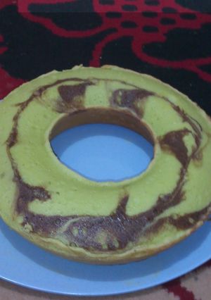Foto resep Bolu Pandan Praktis Irit Telur