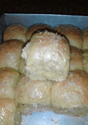 Foto resep roti sobek labu/waluh