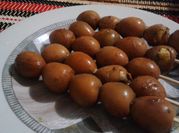 Gambar sate telur puyuh ala angkringan jogja