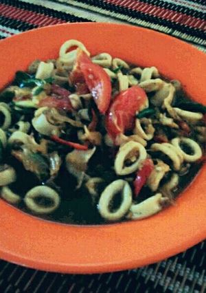 Foto resep Oseng Cumi Asam Pedas