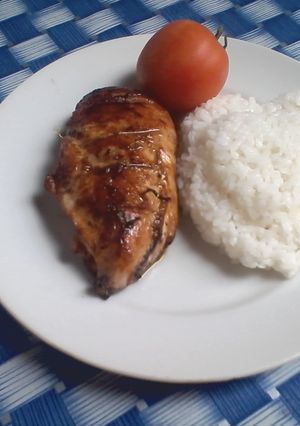 Foto resep chiken grill 3 step
