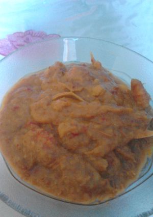 Foto resep sambal tempoyak udang