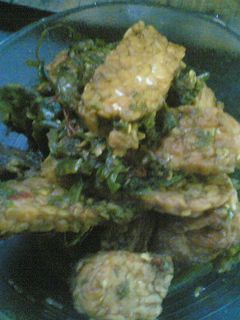 Foto resep sambal ayam tempe cabe ijo
