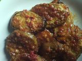 terong panggang bumbu kacang