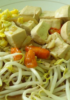 Foto resep Menu Diet Toge Kuah
