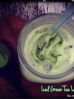 Foto resep Iced Green Tea Latte