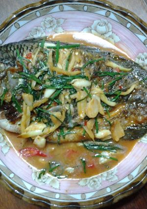 Foto resep ikan manis asam sedikit pedas dan maknyus