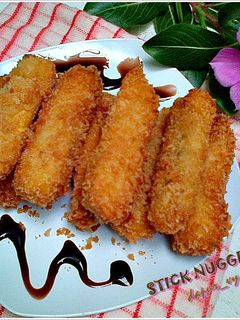 Foto resep STICK NUGGET PISANG (pisang goreng pasir)