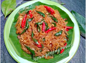 Foto resep SOUN GORENG PEDAS ala dapurVY