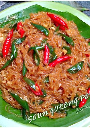 Foto resep SOUN GORENG PEDAS ala dapurVY