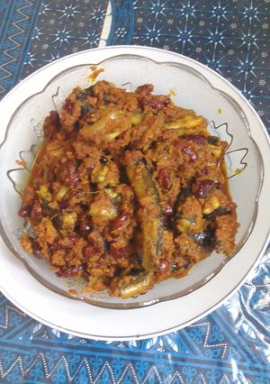 Foto resep Rendang Belut Kacang Merah