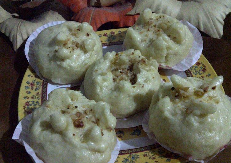 Resep Bakpao toping kacang yang Bikin Ngiler