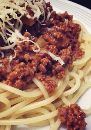 Foto resep Spaghetti bolognese apa adanya
