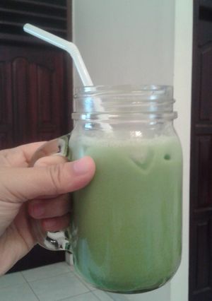 Foto resep matcha milk