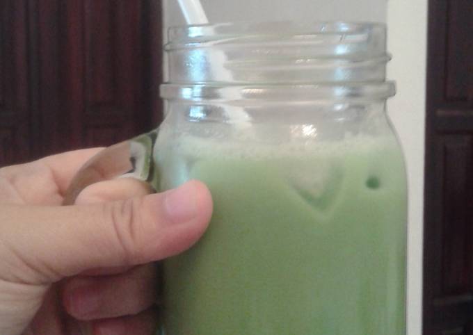Resep matcha milk yang Enak Banget