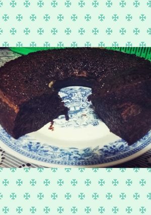 Foto resep simple caramel cake
